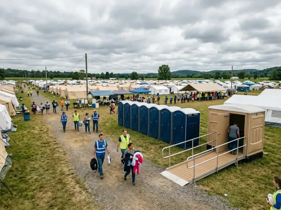disaster-relief-camp-restrooms-010 — frequently asked questions, Dumpster & Portable Bathrooms Rental in Erlanger, KY